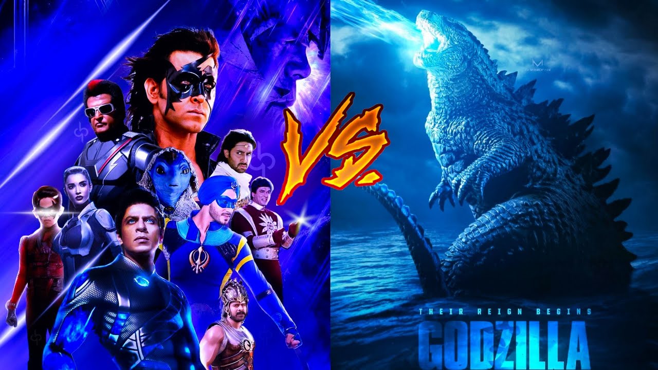 Godzilla Vs Indian Superheroes | One Well Fall | India Vs Hollywood | Monster Verse