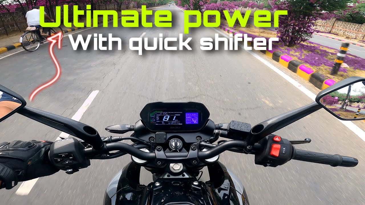 Riding the 2025 Bajaj NS400z With Quick shifter: First Impressions and Real-World Performance Test