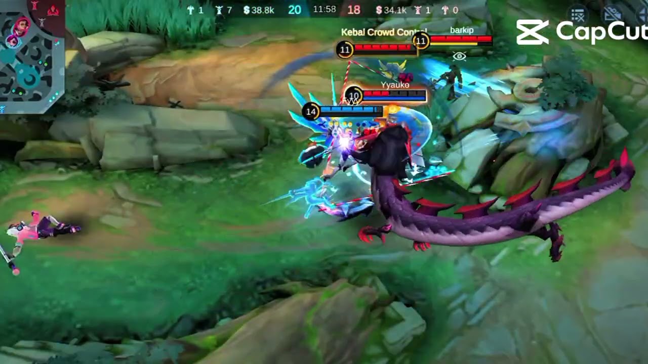 Ketika belajar lance langsung pus rank#mobilelegends #mlbb #lancelot 