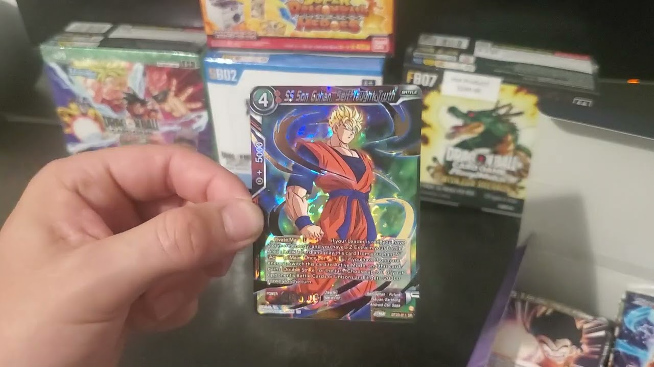 Perfect combination first booster box. SCR pulled