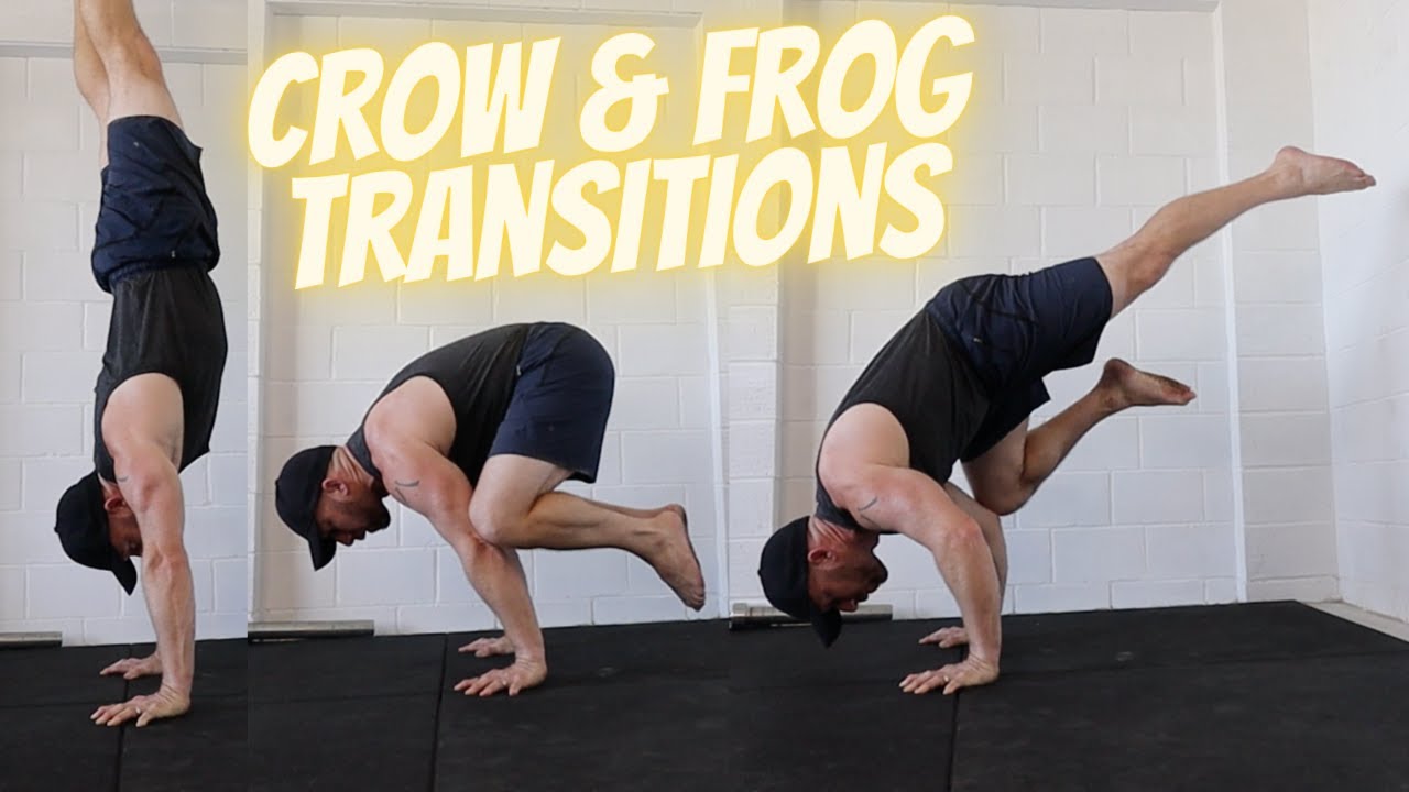 LEARN to FLOAT the LEGS In FROG and CROW Arm Balances