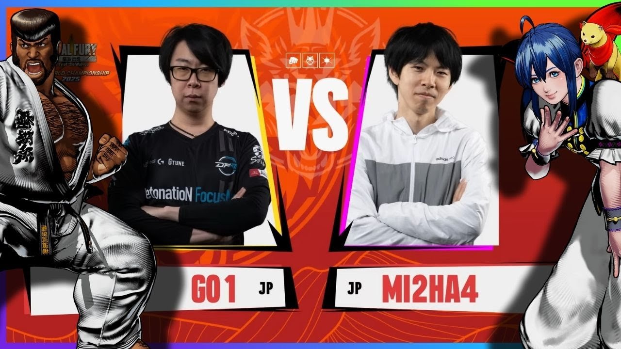 GO1 VS MI2HA4 - Fatal Fury COTW SNK World Championship 2025 LOSERS QUARTAS DE FINAL