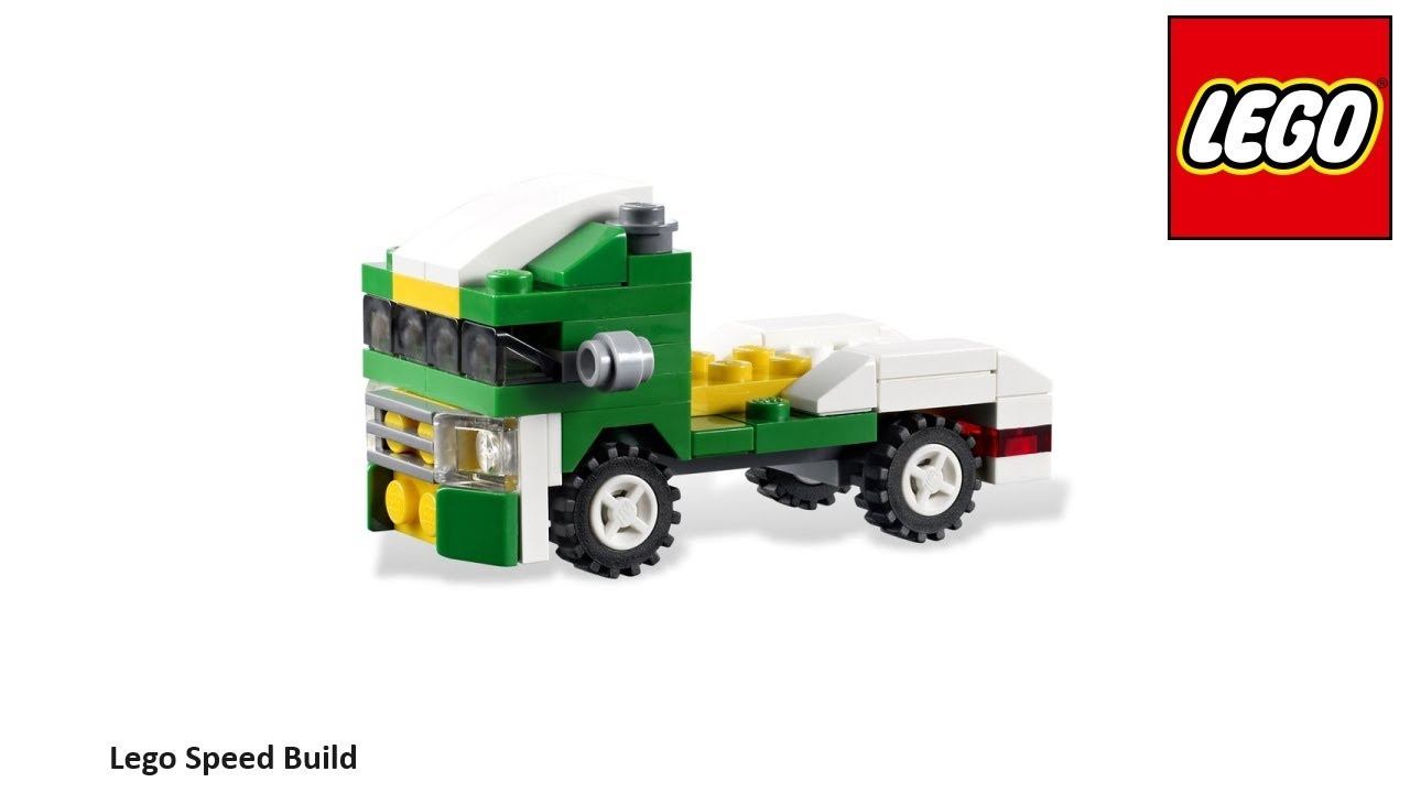 Lego Creator 6910 Flatbed Truck Speed Build