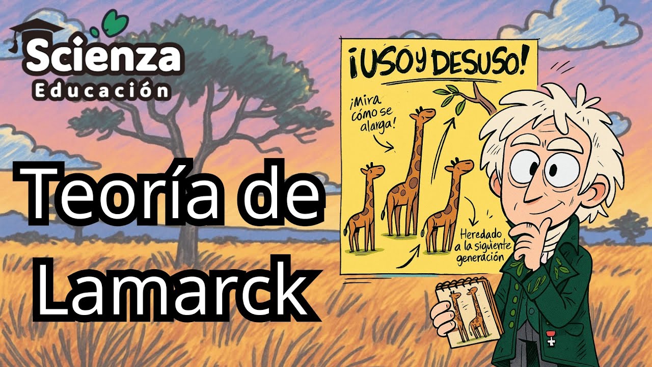 ⚡️Teor&iacute;a de Lamarck - Lamarckismo - Transformismo🦒 [Resumen]