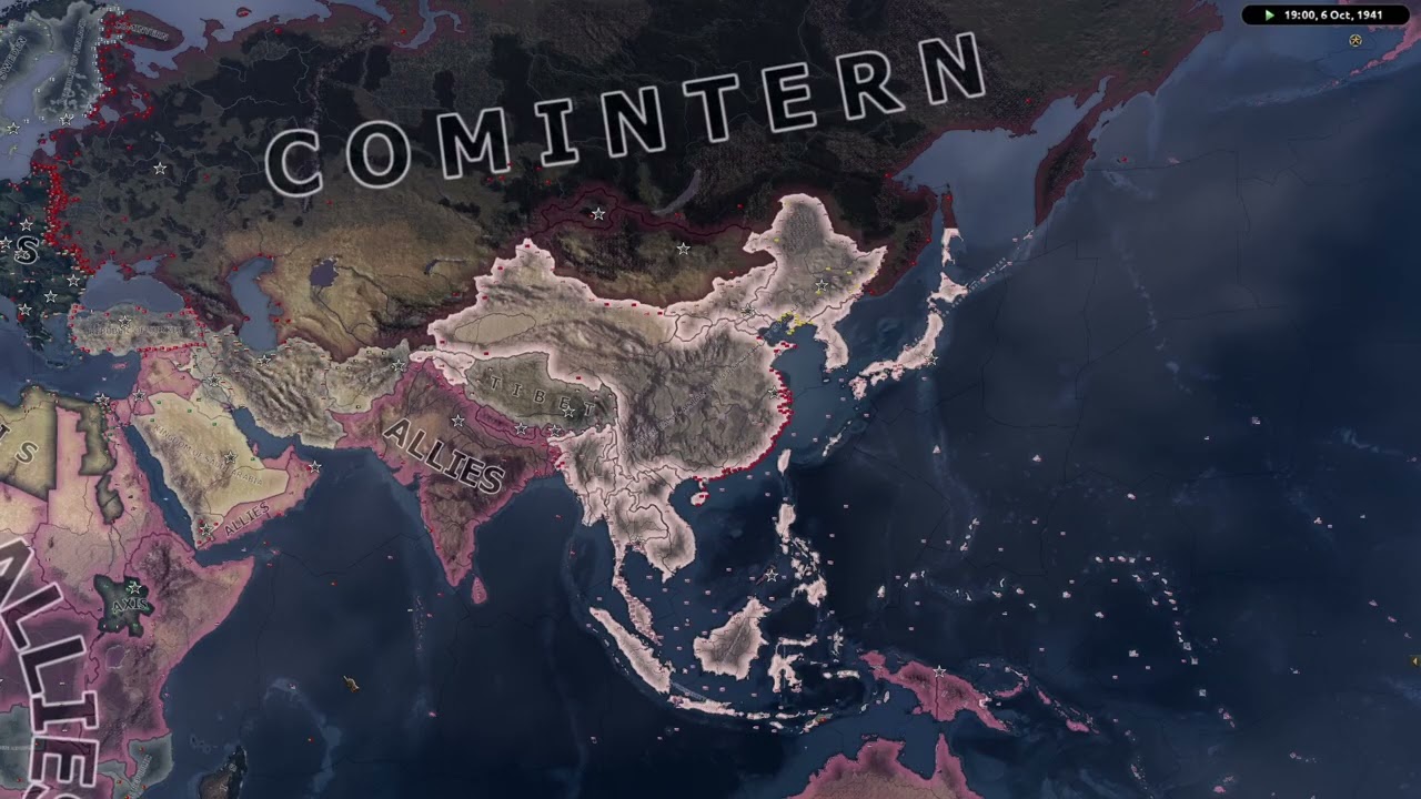 Hoi4 timelapse with a ultratech Japan