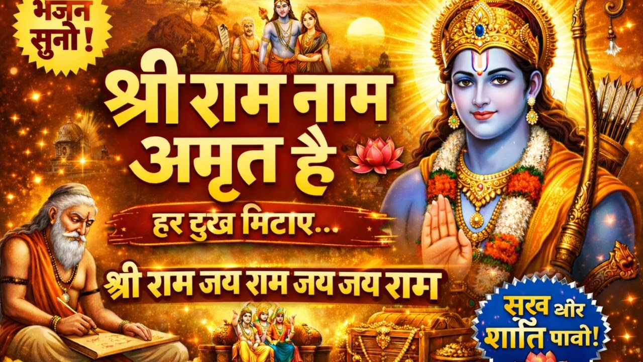 Shree Ram Nam Amrit hai 🙏 #bhajan #rambhajan #bhakti #viralvideo #shreeram #bhakti #trendingbhajan  