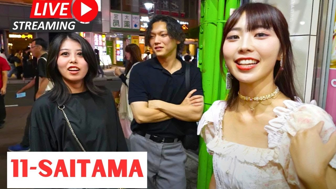 JAPAN Nightlife LIVE 🌙 Exploring Saitama&rsquo;s Secret Nightlife Streets