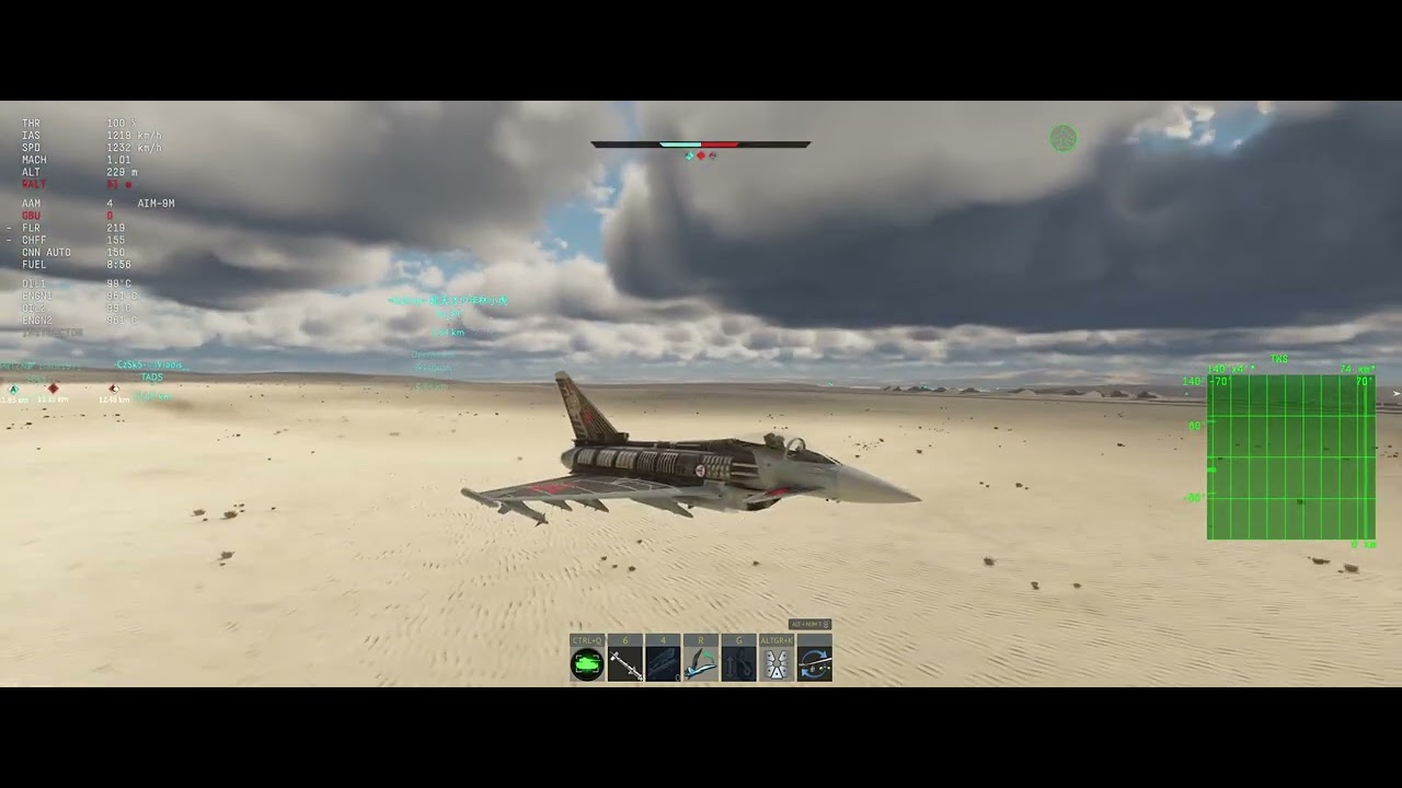 War Thunder | High-precision strike achievement (20km bomb)