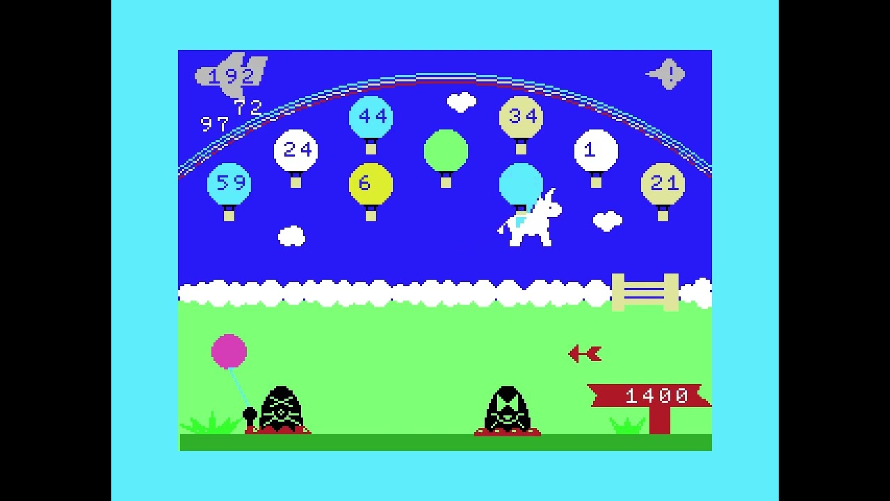 Enjoy Triangle vol.3 (MSX) - Game 1: Sky Cleaning - Demonstration