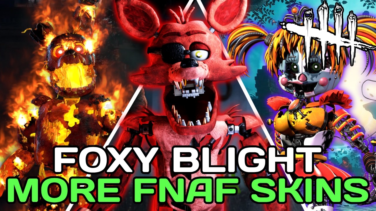 MORE FNAF Skins CONFIRMED , Foxy TEASED, Michael Afton Survivor - Dead By Daylight