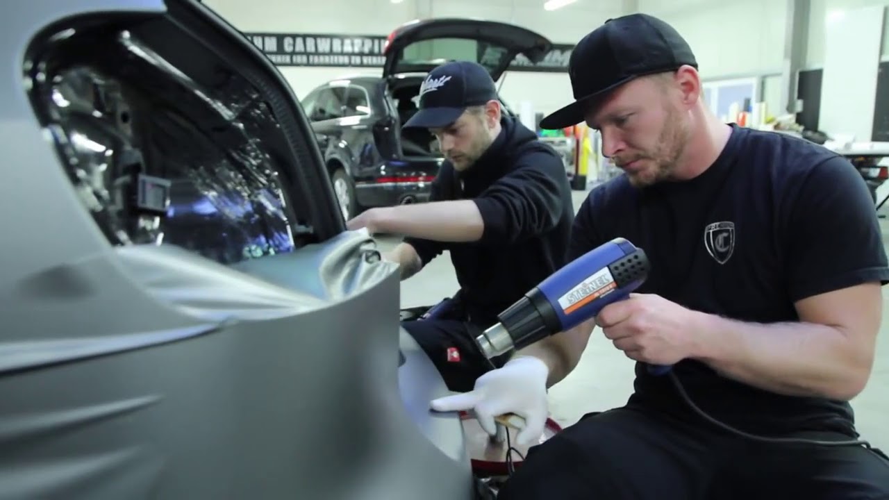 How To: Car Wrapping  with Heat Gun, Hot Air Gun