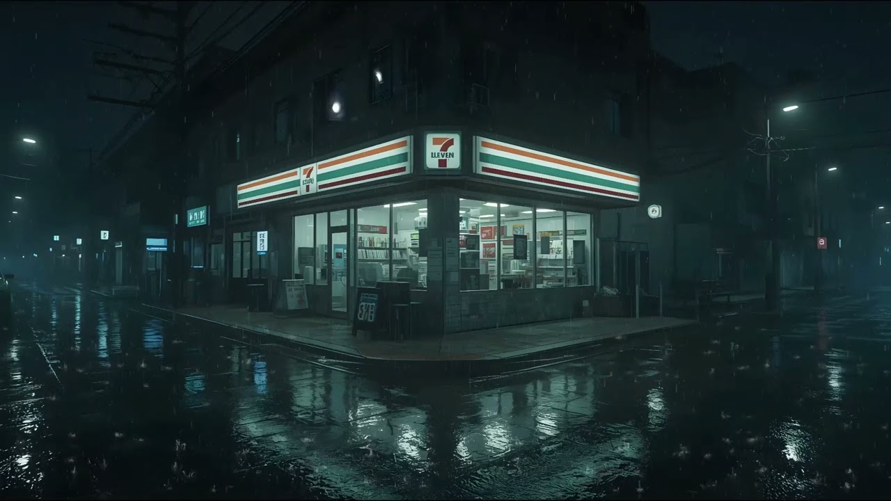 Tokyo After Midnight 🌙 Rain & City Lights Lofi Chill