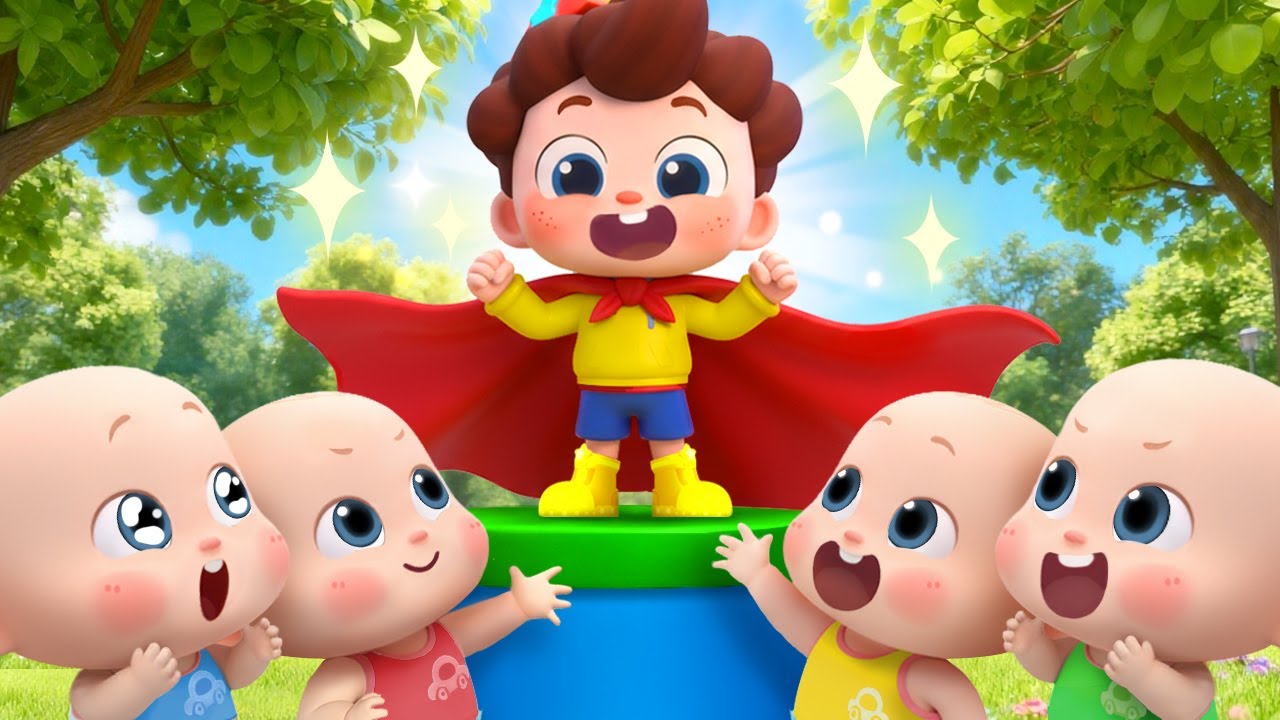 Be Brave, Baby! | I am a Superhero | Emotions Song | Nursery Rhymes & Kids Songs | BabyBus