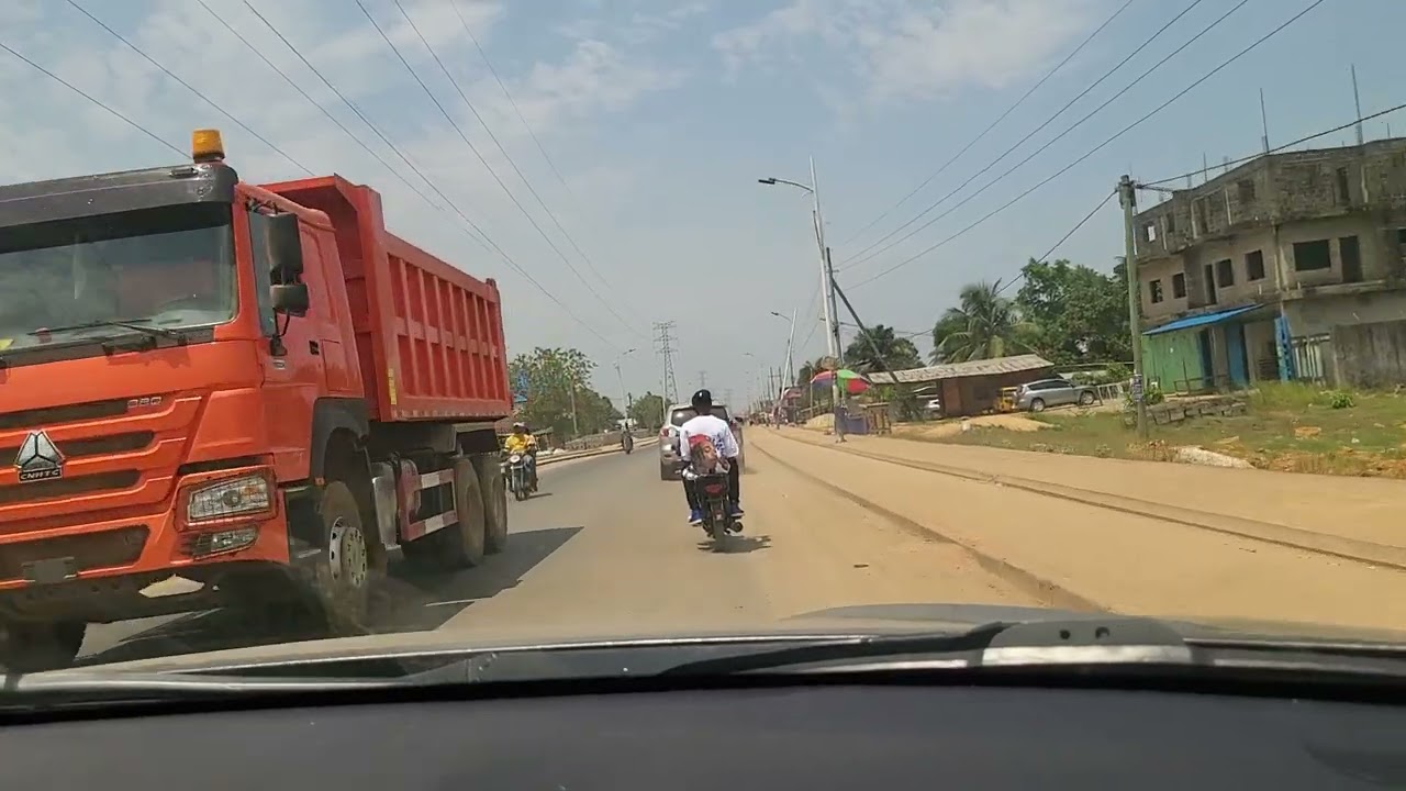 DRIVING THROUGH CALDWELL MONROVIA LIBERIA 🇱🇷 2024..