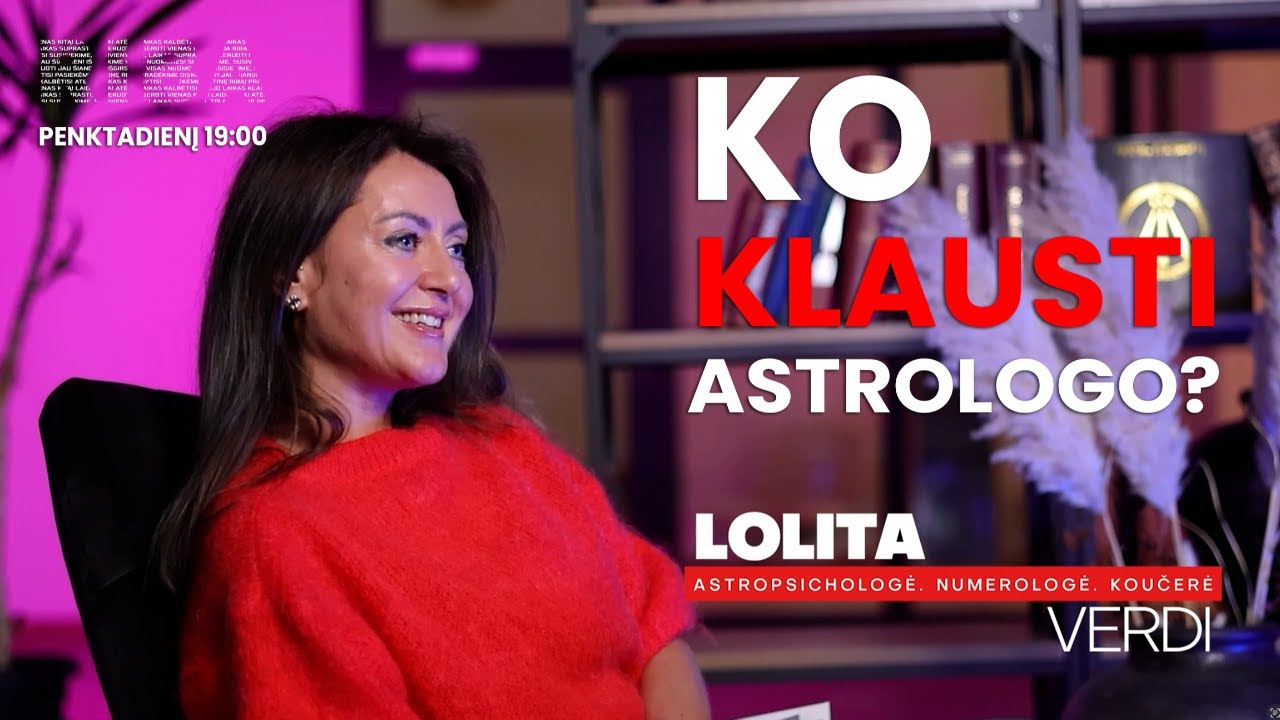Astrologė Lolita Verdi laidoje 