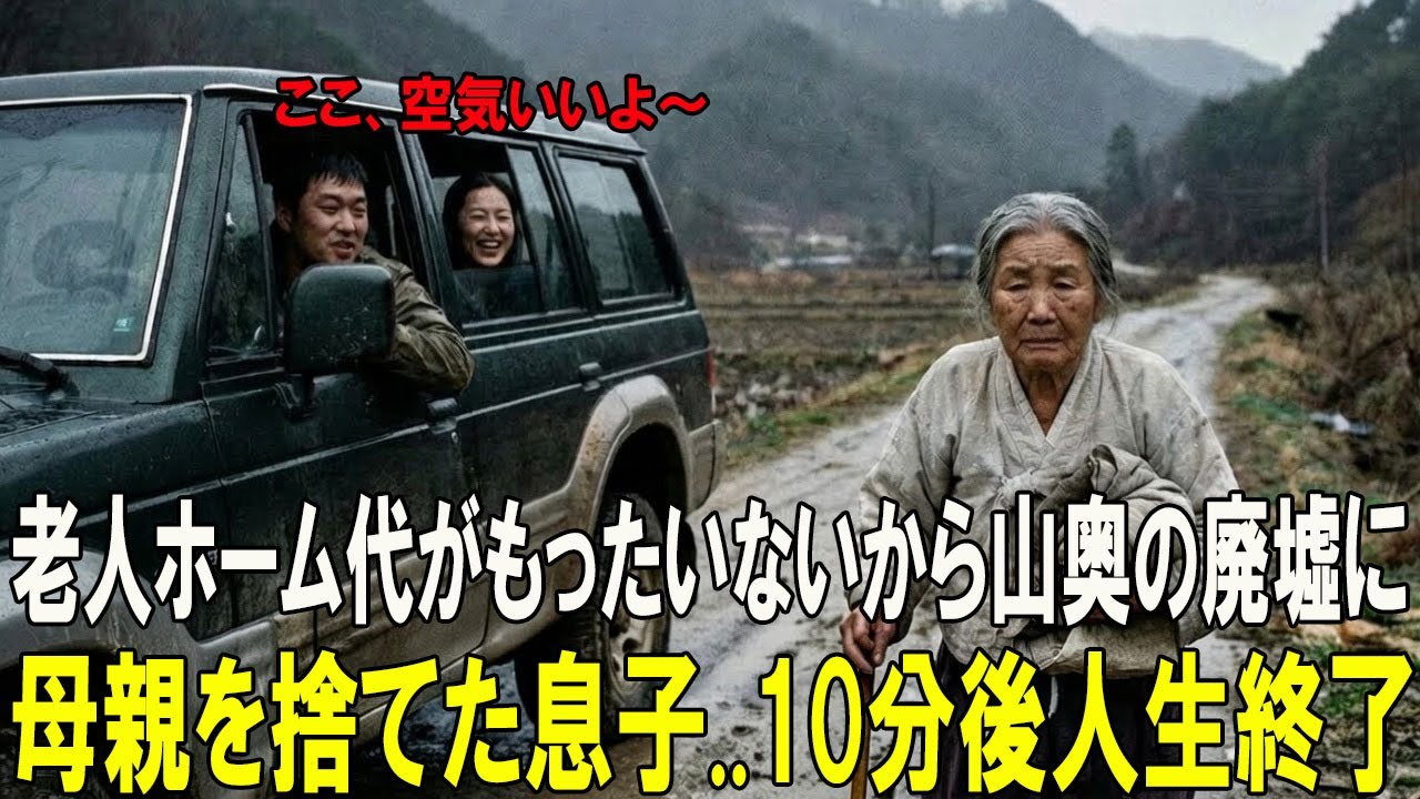 母親を廃墟に捨てた息子…10分後にかかってきた一本の電話で人生崩壊