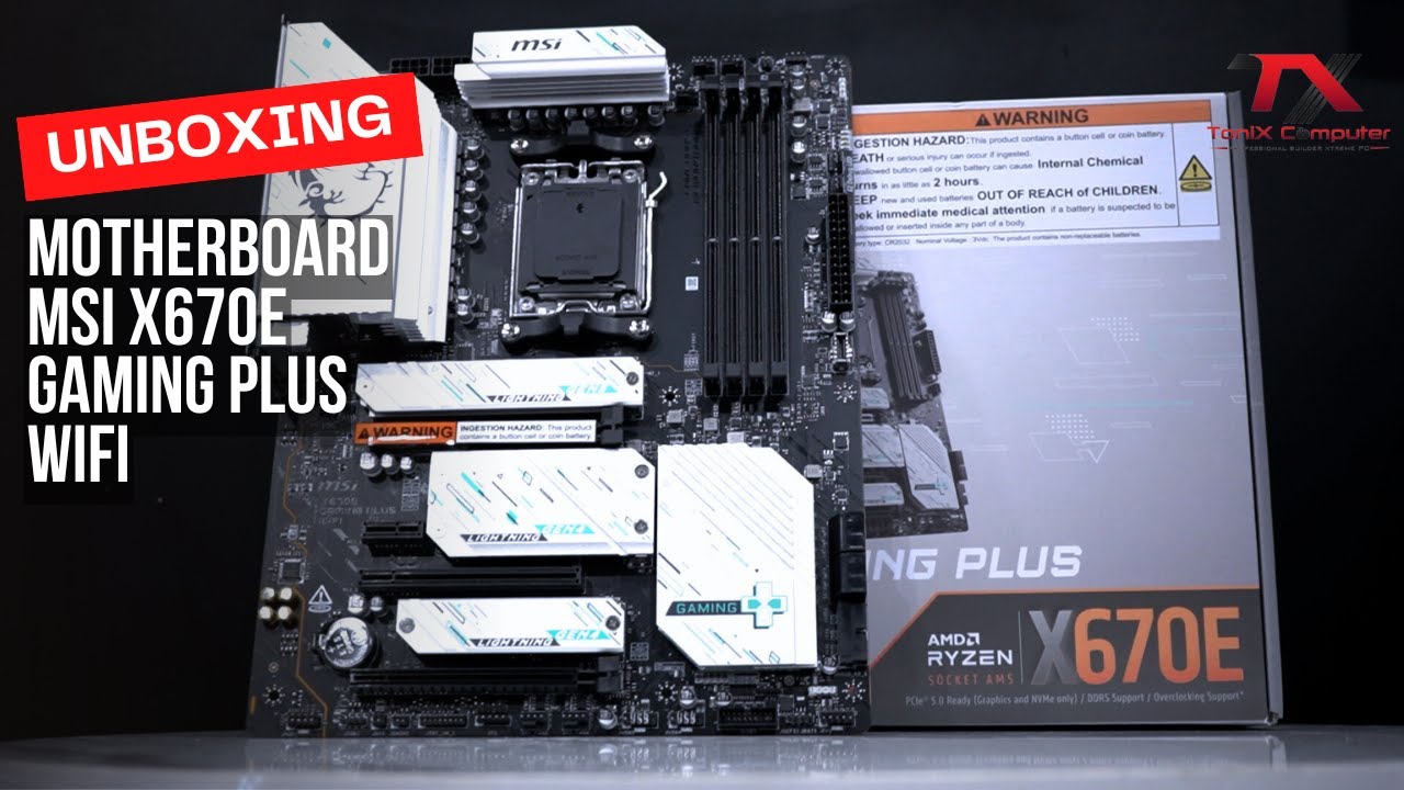 [Unboxing] MSi X670E Gaming Plus Wifi