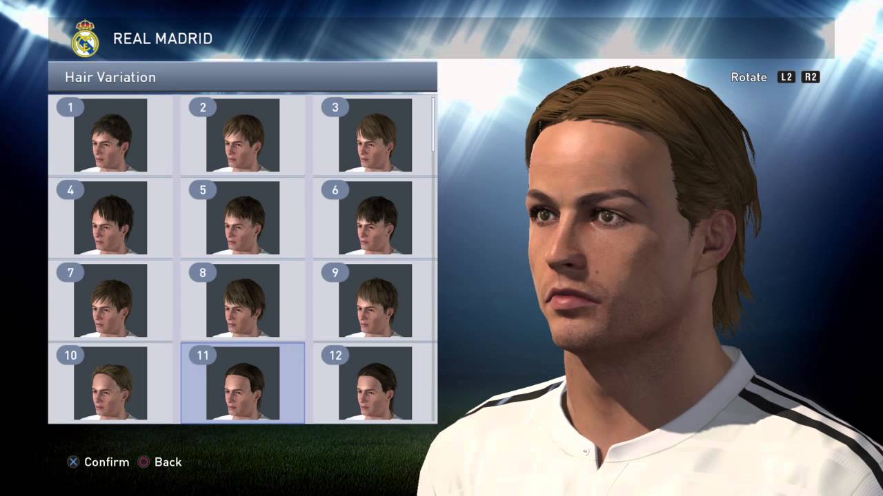 PES 2015 All Hairstyles
