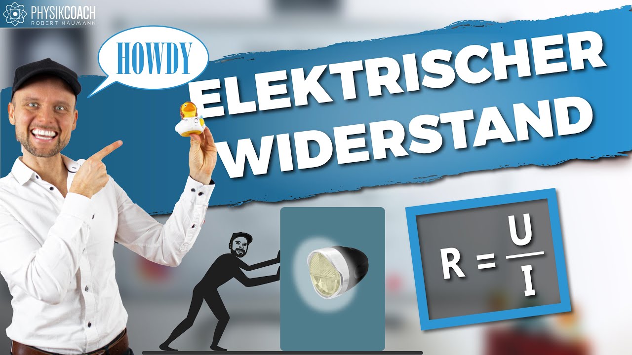 Elektrischer Widerstand einfach erklärt || Physik für Mediziner || Physik Grundlagen