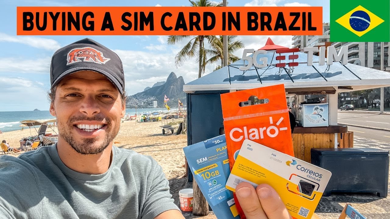 Buying a Prepaid Sim Card for Tourists in Brazil