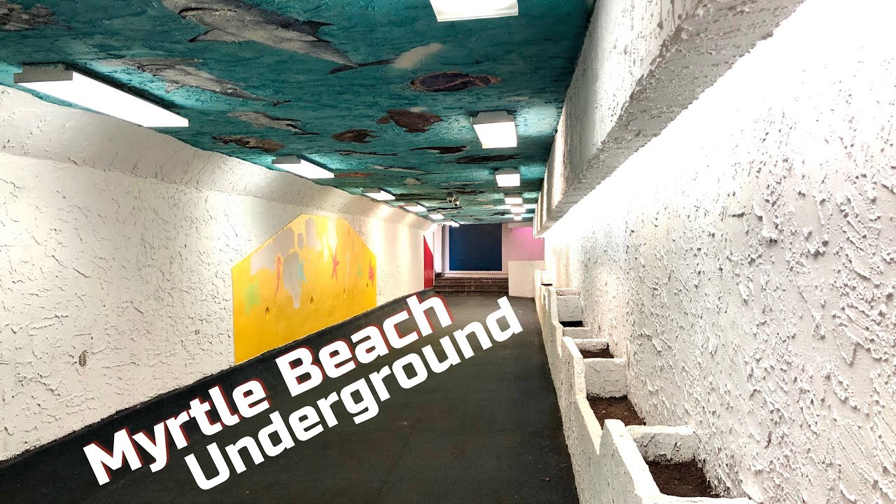 Myrtle Beach Underground Tunnel on Ocean Boulevard - Myrtle Beach, SC