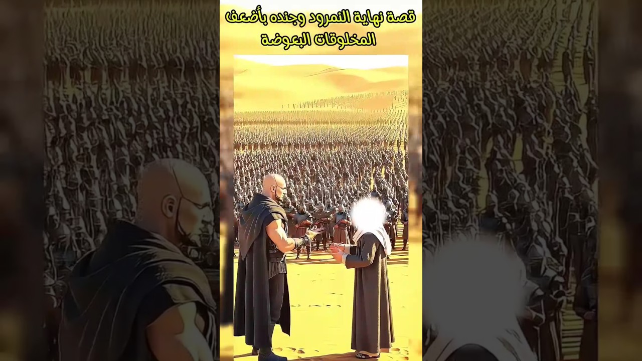 هلاك النمرود على يد اضعف المخلوقات #اسلاميات #islamic #إبراهيم_عليه_السلام #قصص_الأنبياء#النمرود
