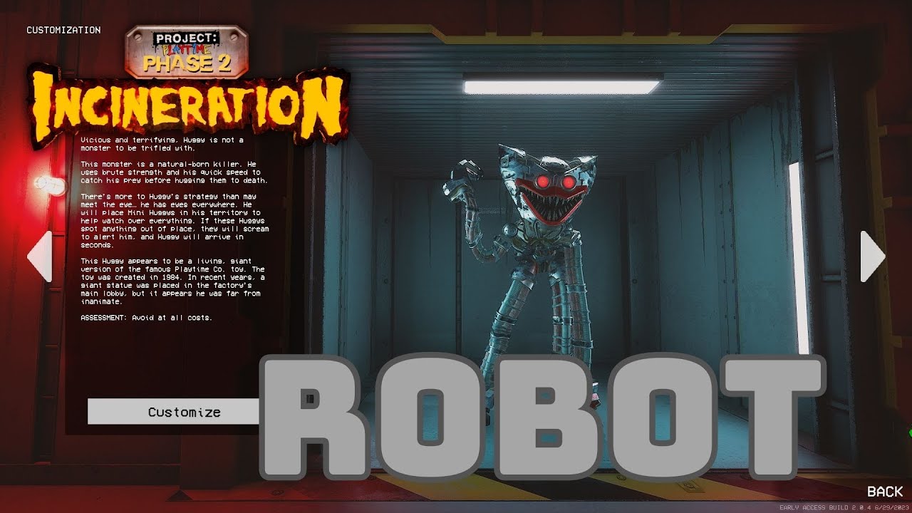 Robot Huggy ANIQUILA a los survivors | Project: Playtime Phase 2