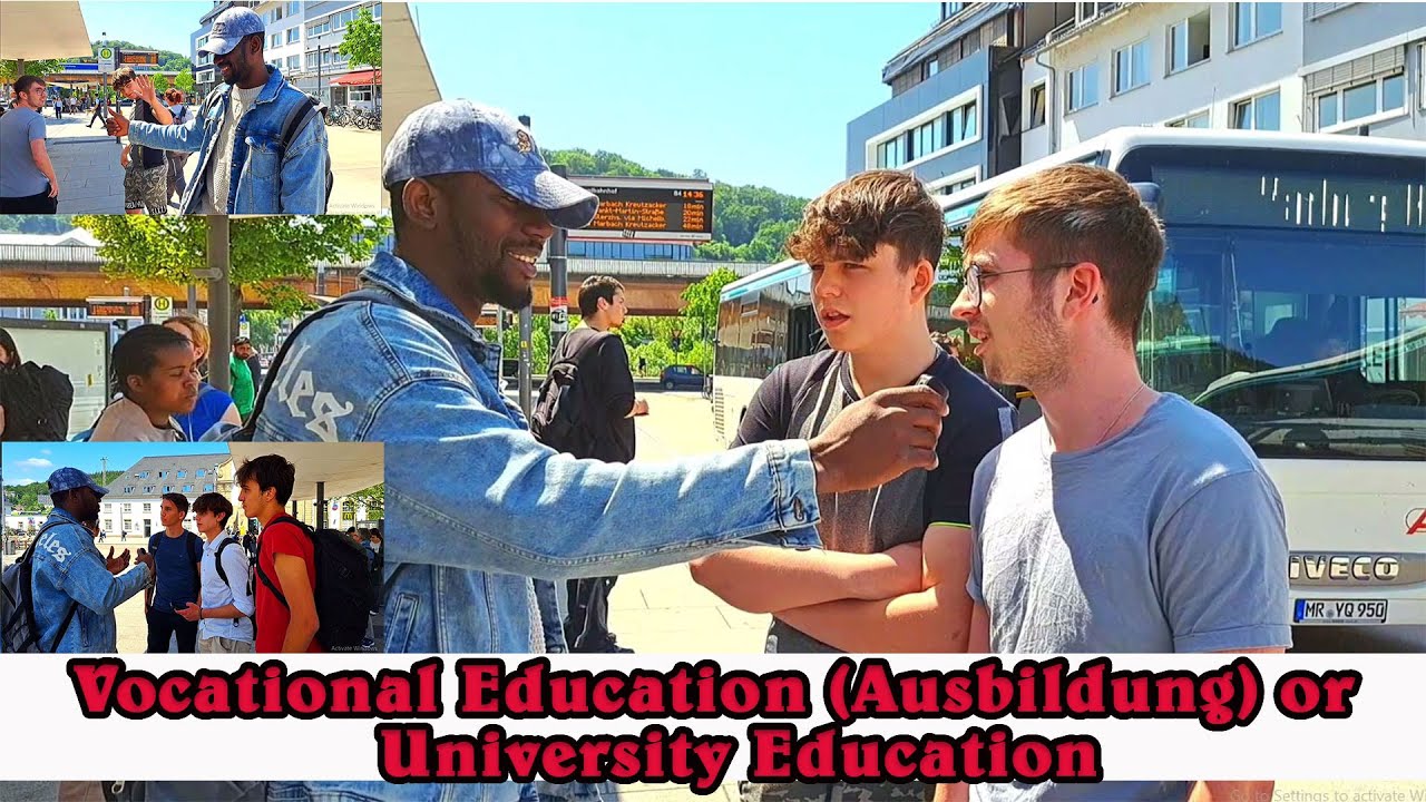 (Ausbildung)Vocational Education or University Education 🤔 which one is better
