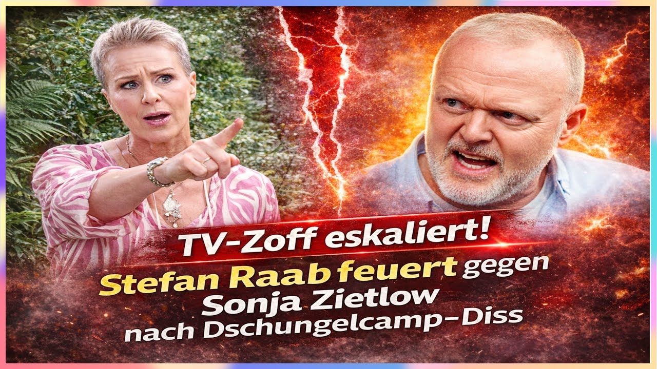 TV-Zoff eskaliert! Stefan Raab feuert gegen Sonja Zietlow nach Dschungelcamp-Diss