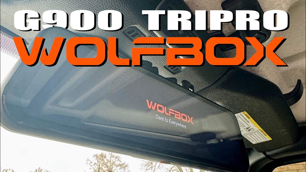 Wolfbox G900 TriPro Dash Camera Overview | Jeep Gladiator