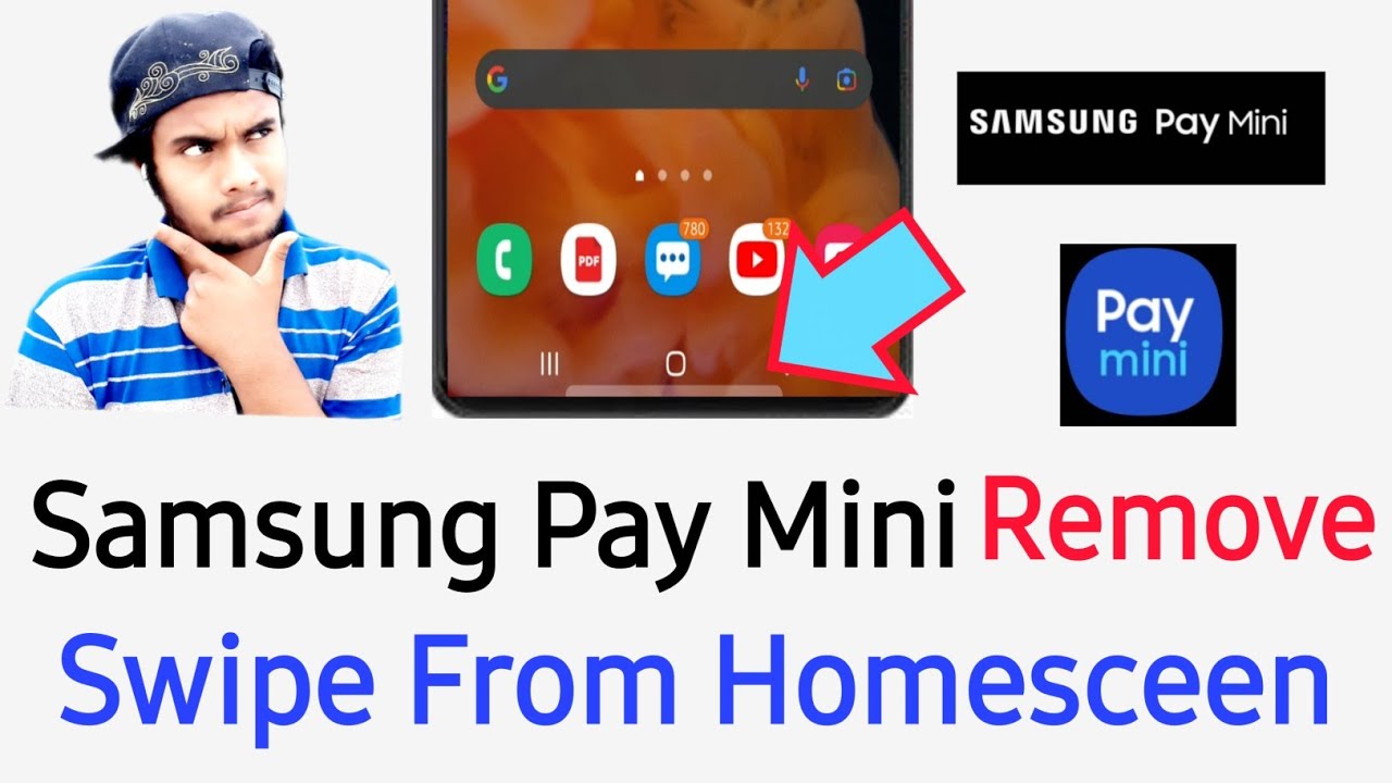 Samsung Pay Mini Remove From Home Screen || Samsung Pay Mini Remove