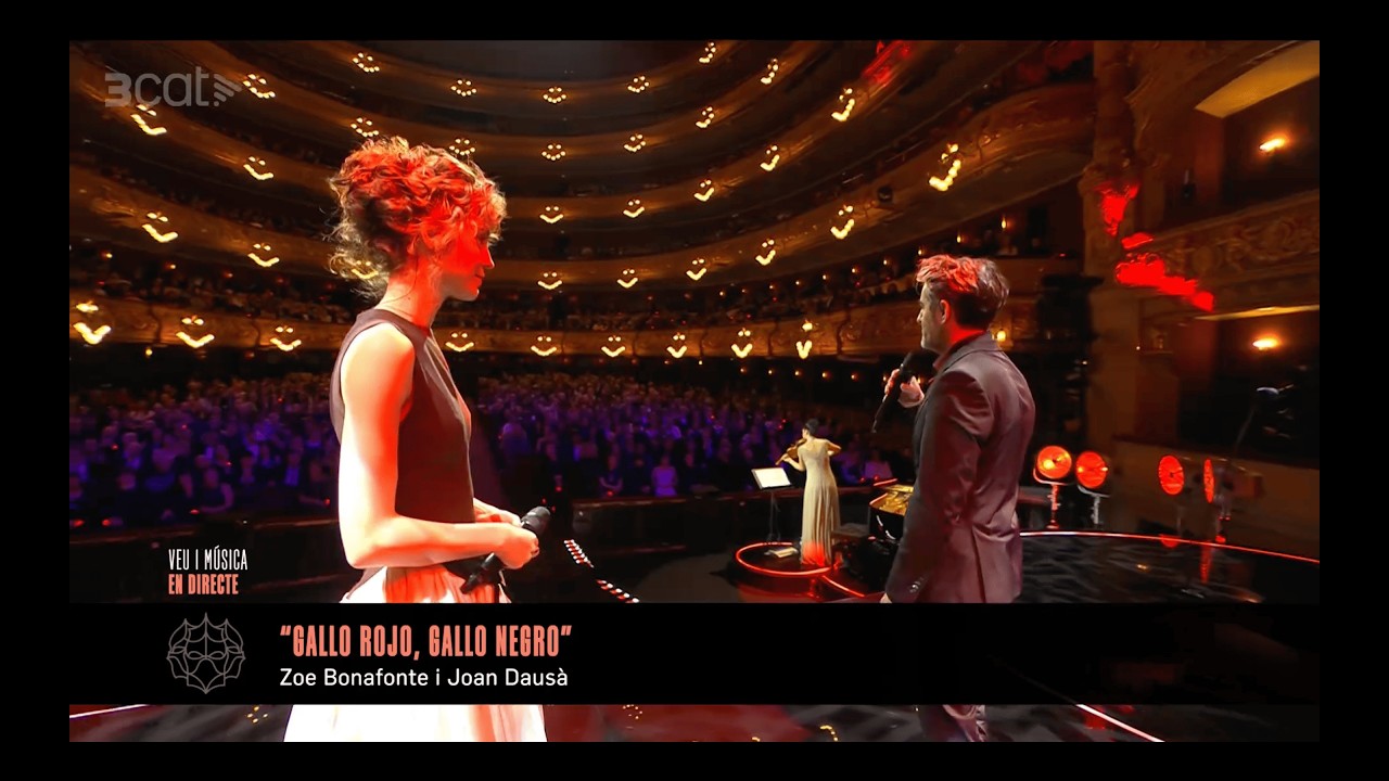 GALLO ROJO, GALLO NEGRO - JOAN DAUS&Agrave; I ZOE BONAFONTE - GALA PREMIS GAUD&Iacute;