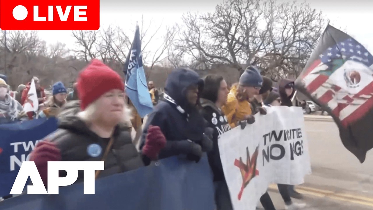 LIVE: Thousands March in St. Paul &ldquo;No Kings&rdquo; Protest Against Trump Policies | APT