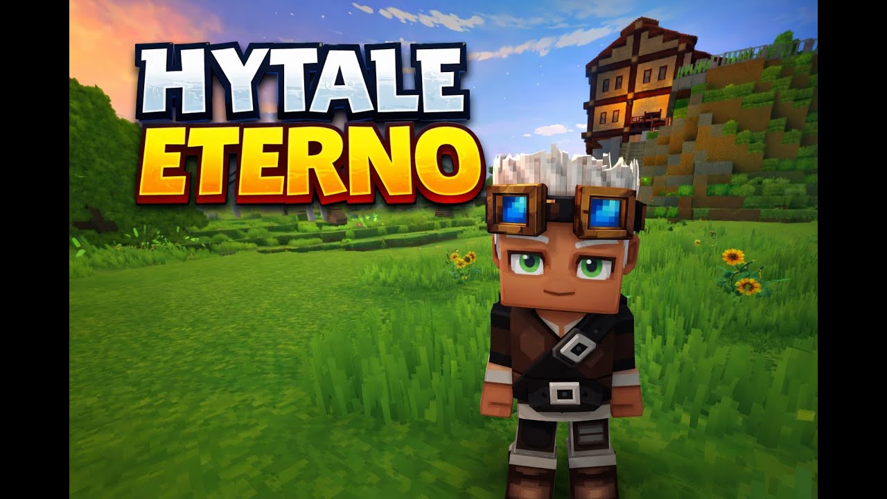 HYTALE MEU MUNDO ETERNO CONSTRUINDO E EXPLORANDO AO VIVO #dia24 #8k #365DIAS