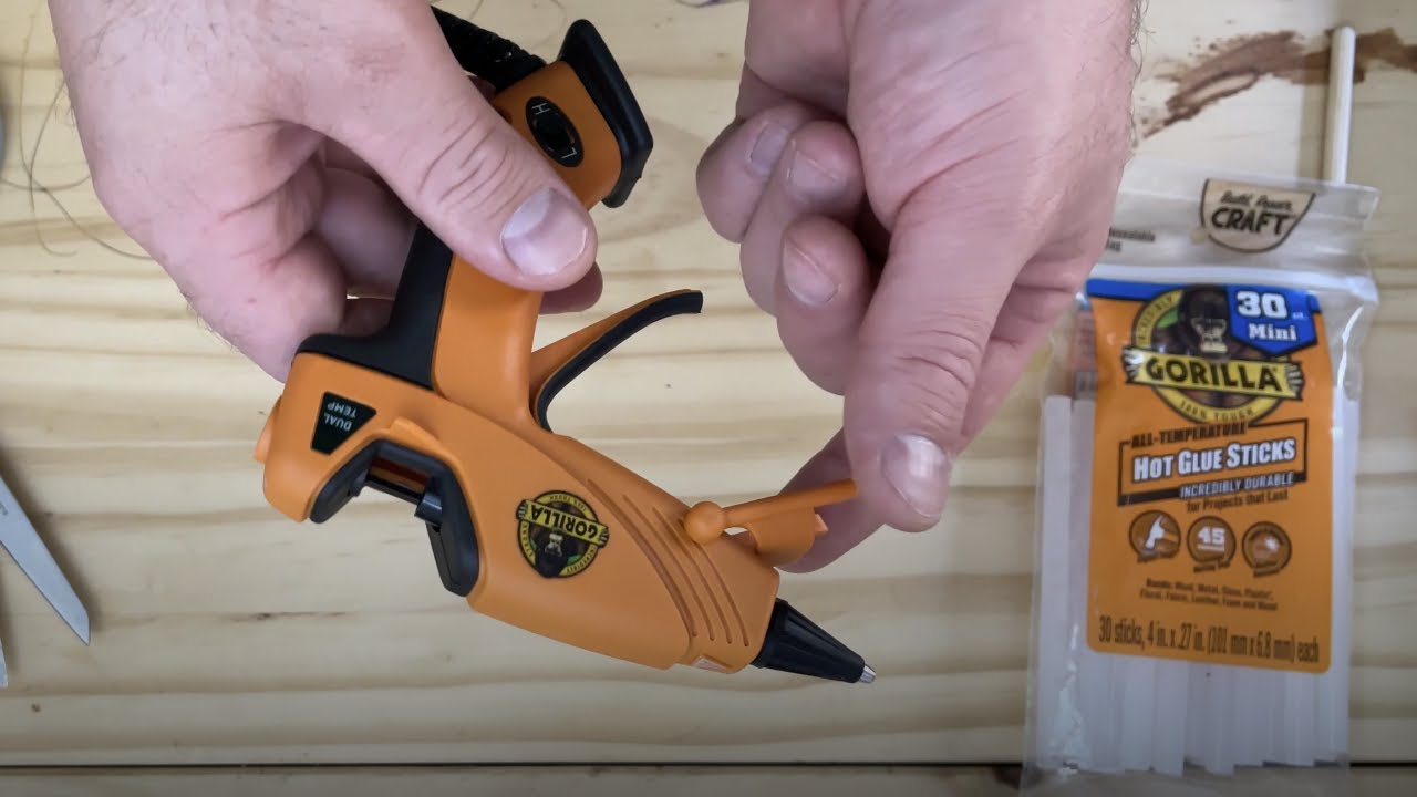Gorilla Dual Temp Mini Hot Glue Gun Kit