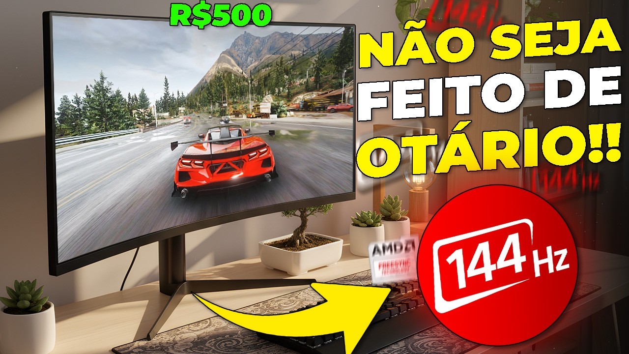 Fim dos Monitores CAROS? Os 7 Monitores (at&eacute; 320Hz) com melhor custo-benef&iacute;cio de 2025.