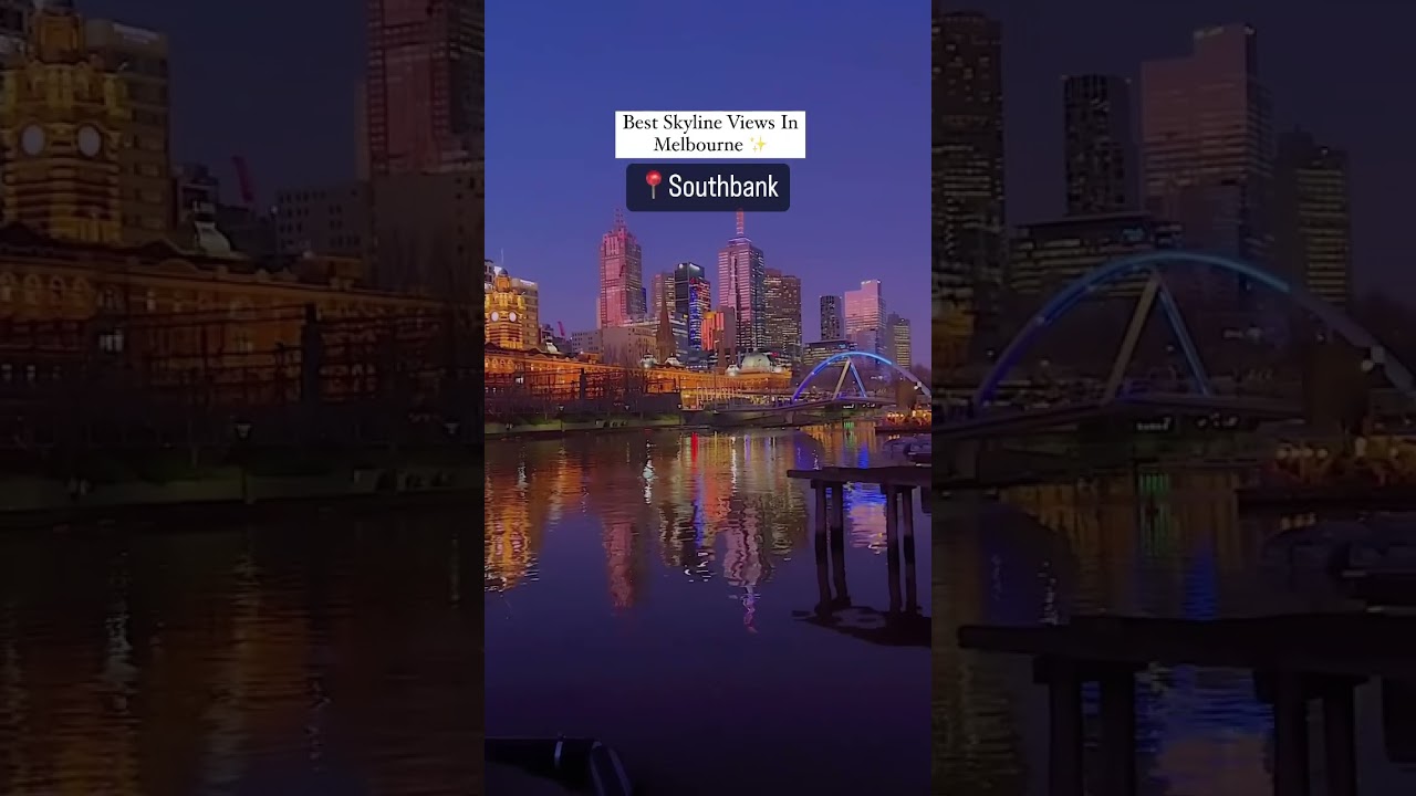 Best Skyline Views In Melbourne #melbourne #australia