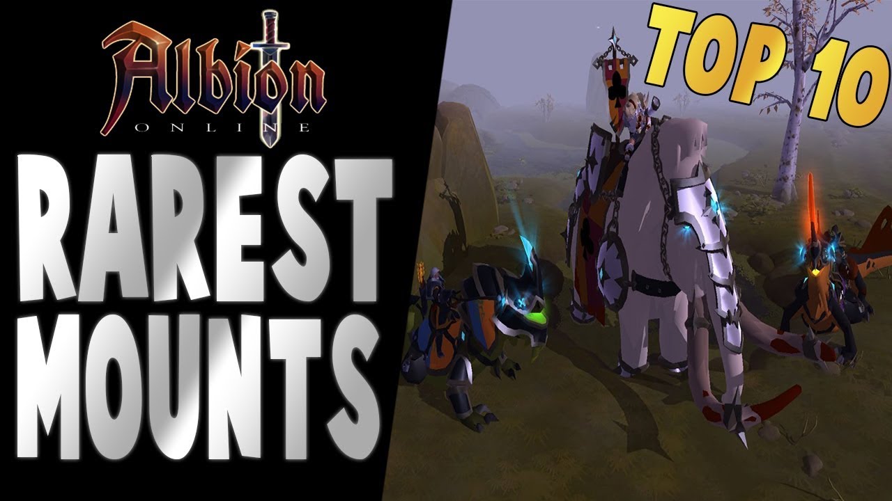 Albion Online | TOP 10 Rarest Mounts