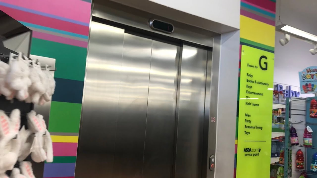 Kone Ecodisc lift @ Asda living Stratford upon Avon