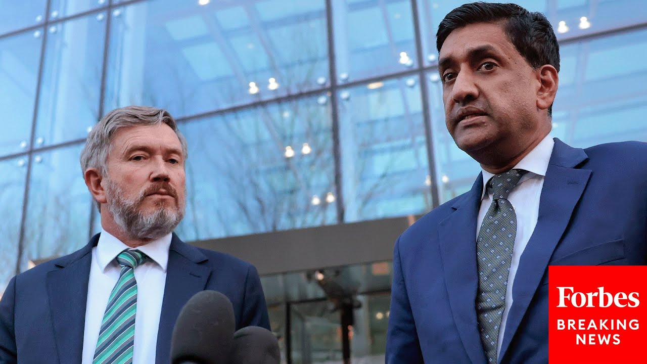 BREAKING: Thomas Massie And Ro Khanna Hold A Press Briefing After Viewing Unredacted Epstein Files