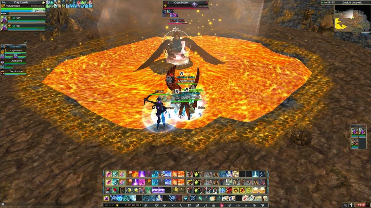 Rappelz EP tanking Phoenix