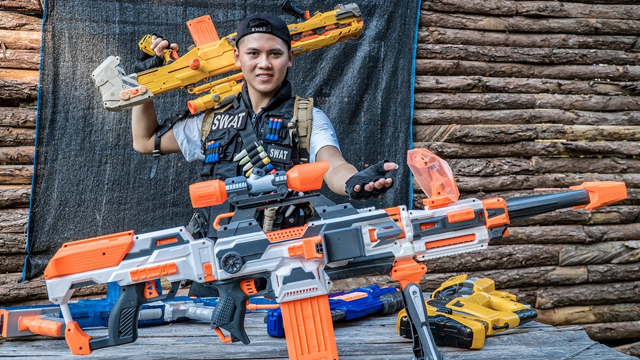 Alpha Nerf War: Alpha Warriors Nerf Guns Fight Criminal Group Shocking Heist Stops a $20K Theft