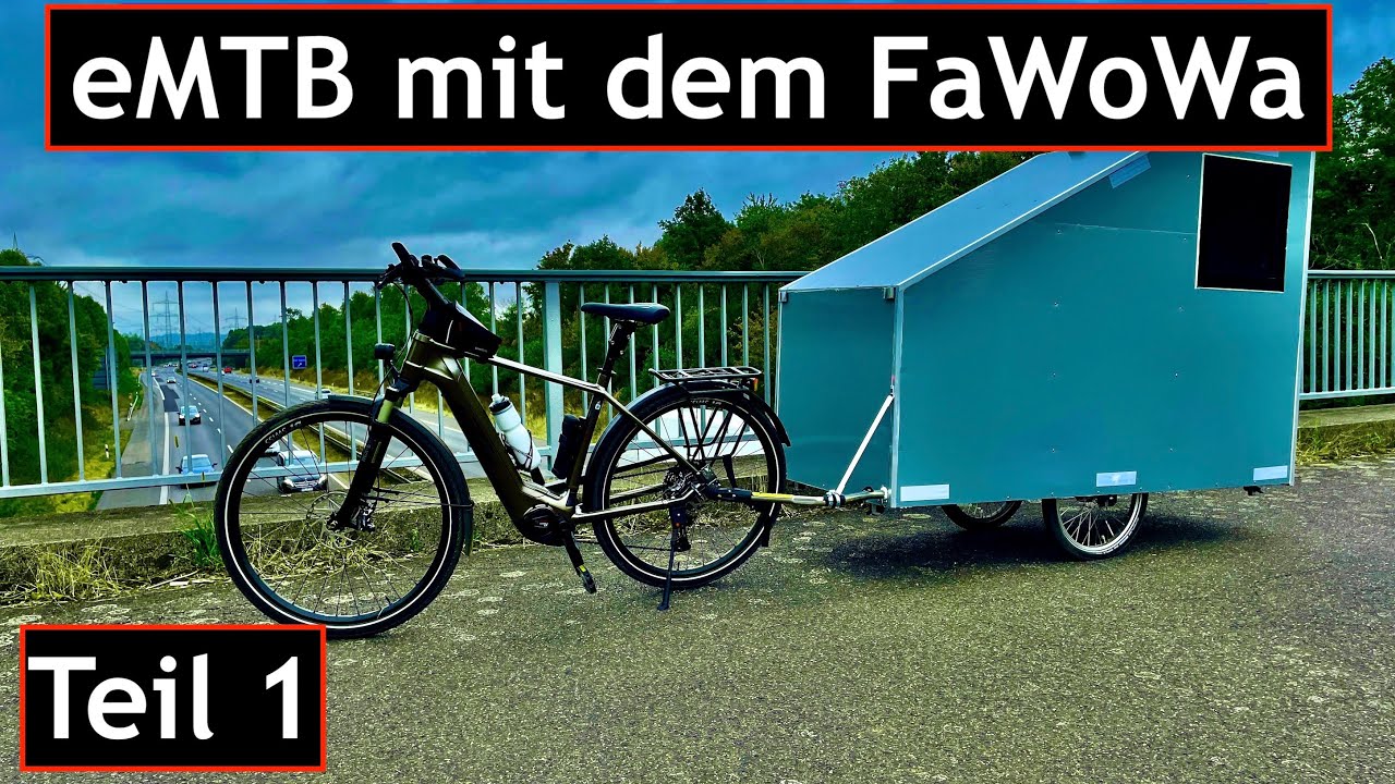 Reichweitentest mit dem FaWoWa wieviel Kilometer hält der Akku ?/ mit KTM Fahrrad auf eMTB Teil 1