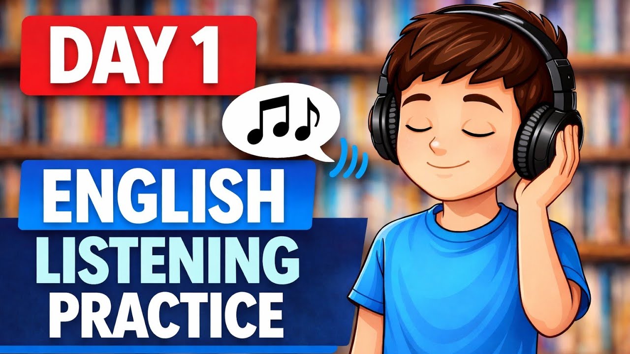  Improve Your English Every Day! | Daily Listening Practice - Day 1