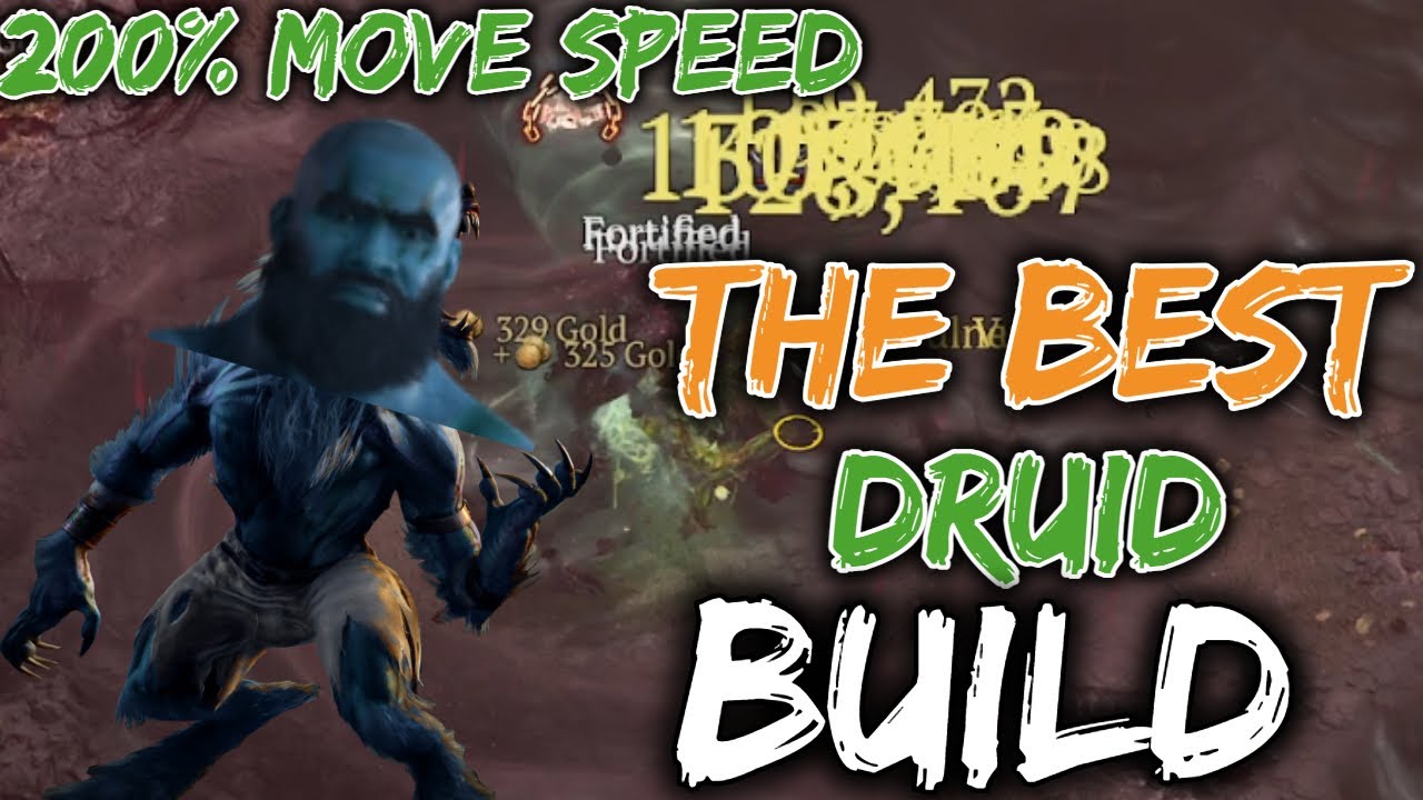 The FASTEST & BEST All Around Druid Build in Diablo 4 (Hardcore Nado Wolf)