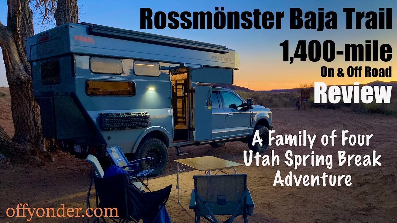Review: Rossmönster Baja Trail - Family of Four on Spring Break in Utah