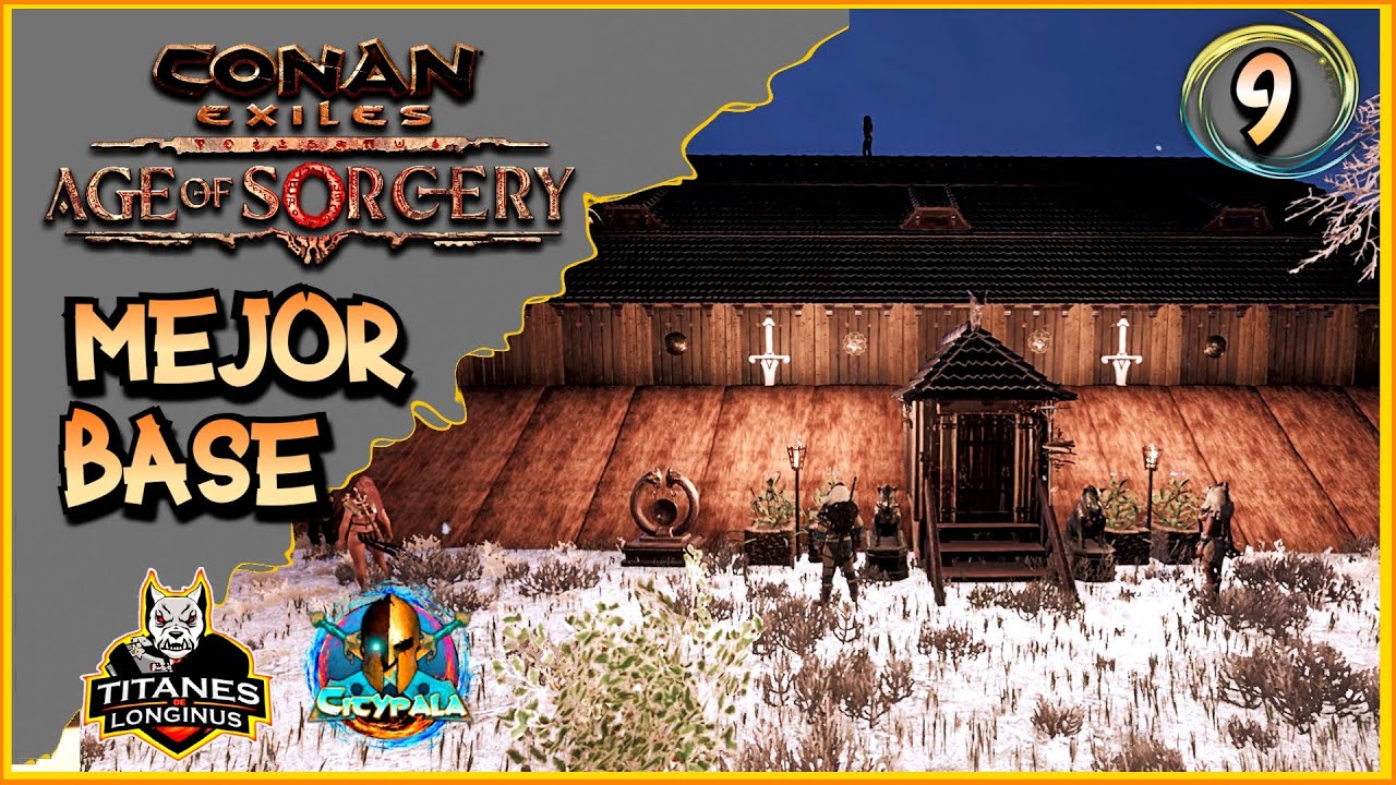 Conan exiles Mejor Base del servidor // Serie base design # 9 ( Gulf y Ailana )