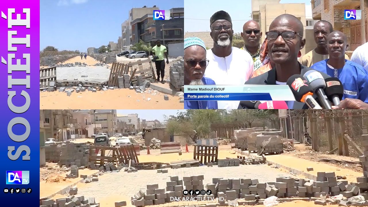 Kounoune / Axe Marine française -Keur Daouda SARR.  : Le collectif des résidents des cités alerte et