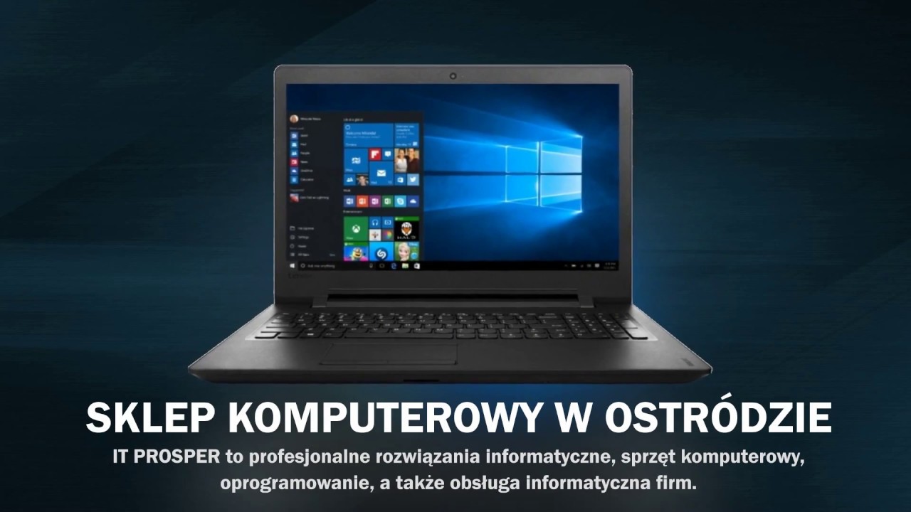 Serwis komputer&oacute;w laptopy usługi informatyczne Ostr&oacute;da IT Prosper