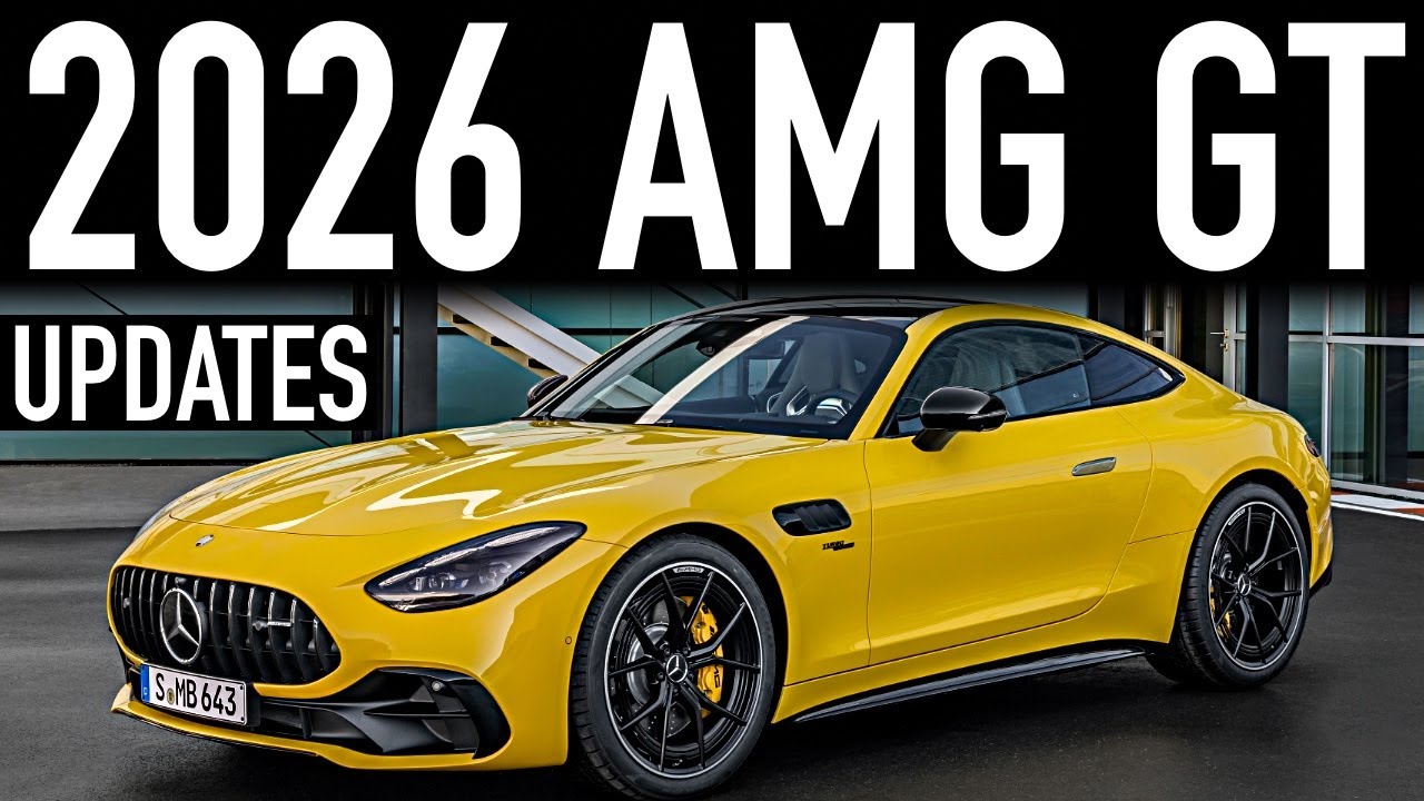 2026 Mercedes AMG GT.. What's New?